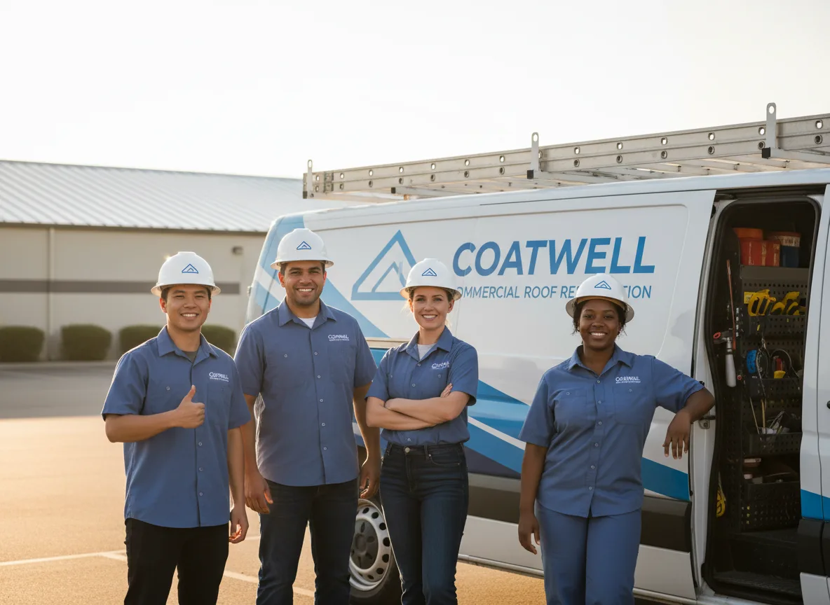 Commercial roof coating company in Elizabeth, IL